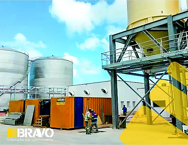 Containers Bravo instalados